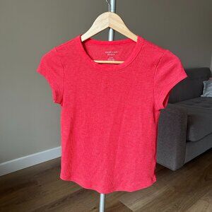 Red American Eagle waffle tshirt